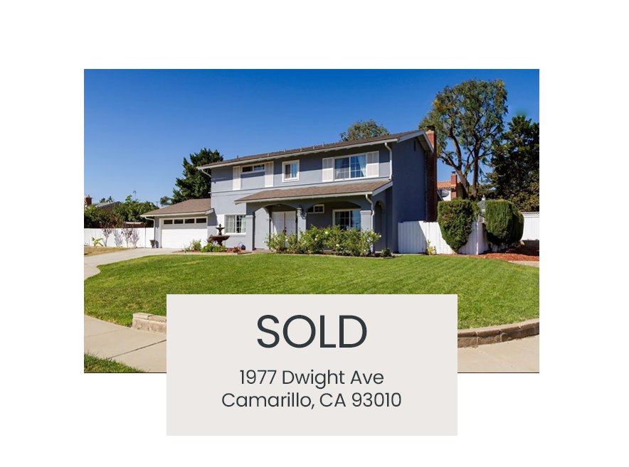 Sold in Camarillo