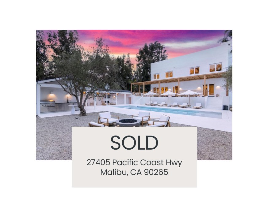 Sold in Malibu