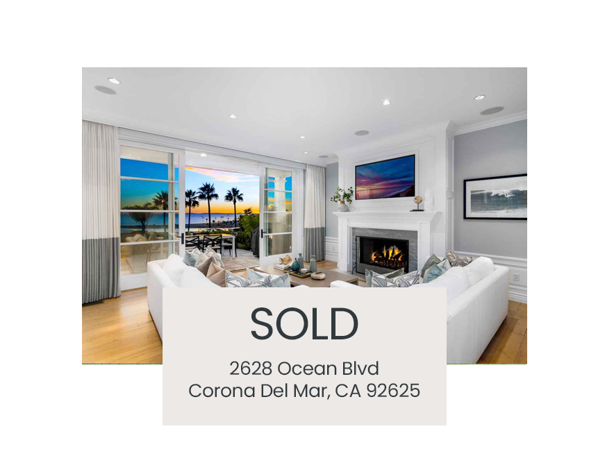 Sold in Corona Del Mar
