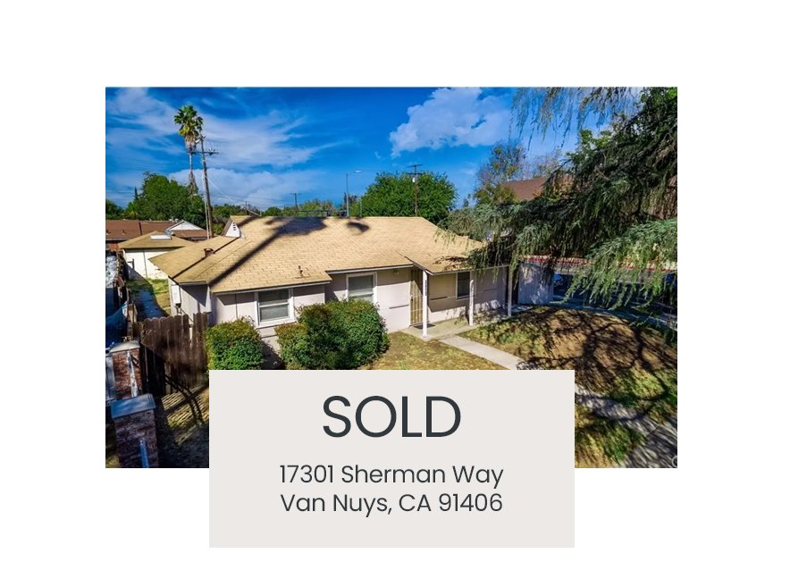 Sold in Van Nuys