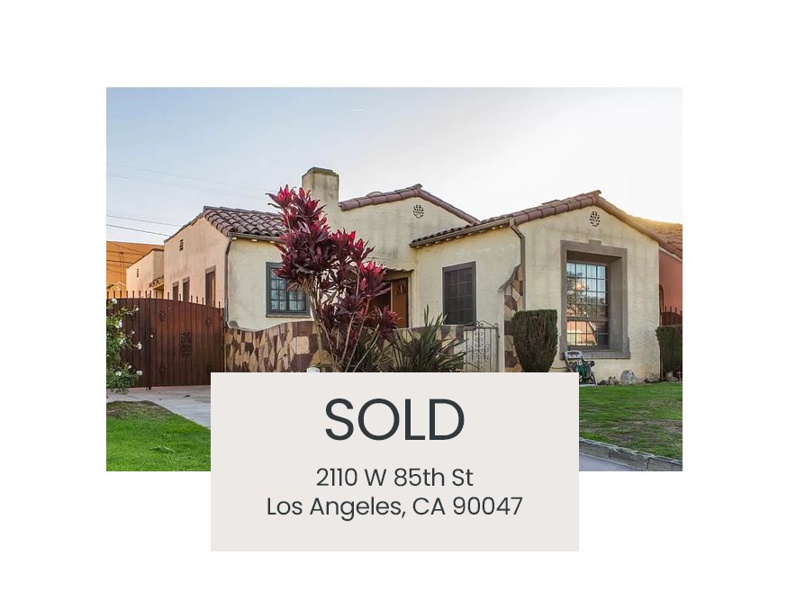 Sold in Los Angeles