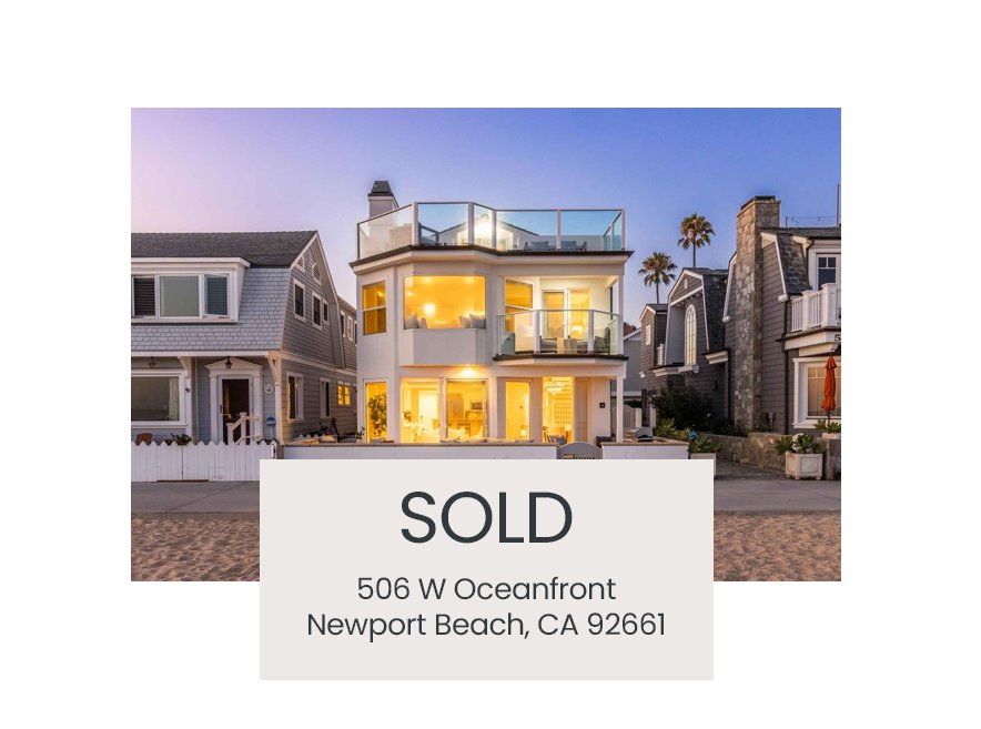 Sold in Newport Beach