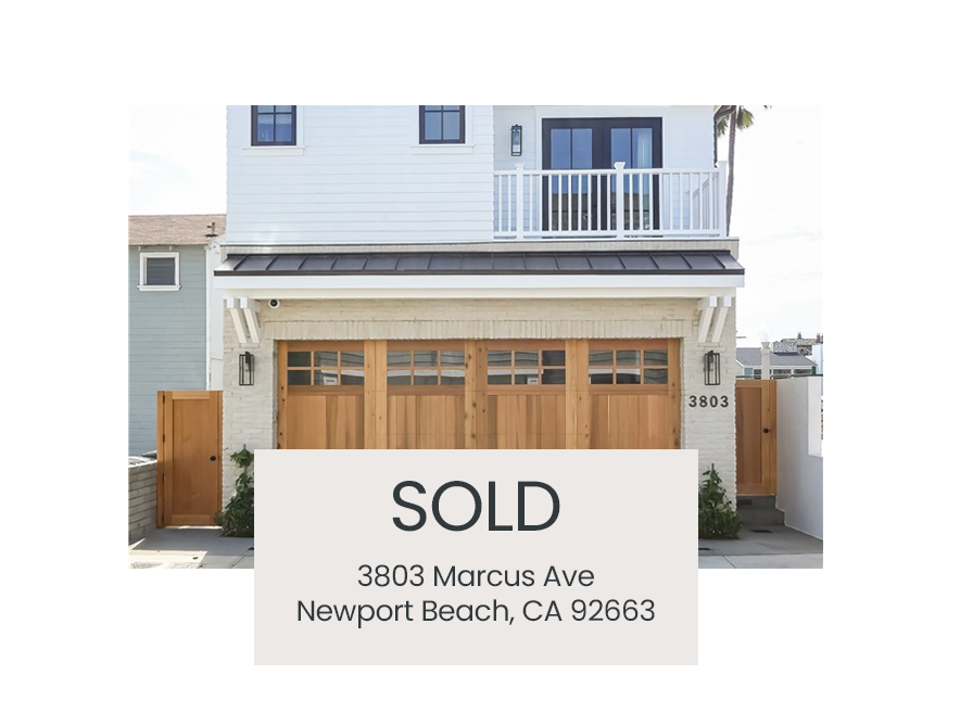 Sold in Newport Beach