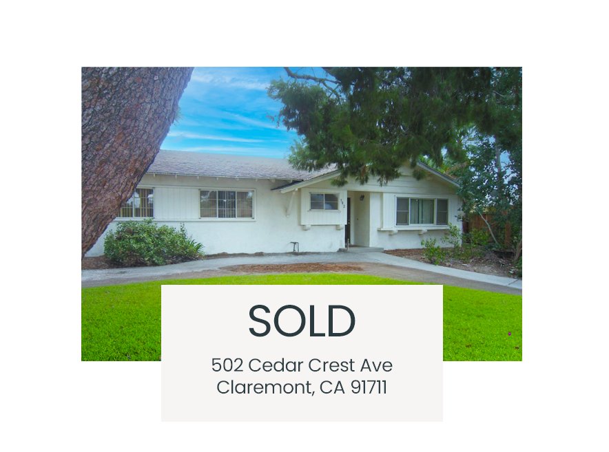 Sold in Claremont